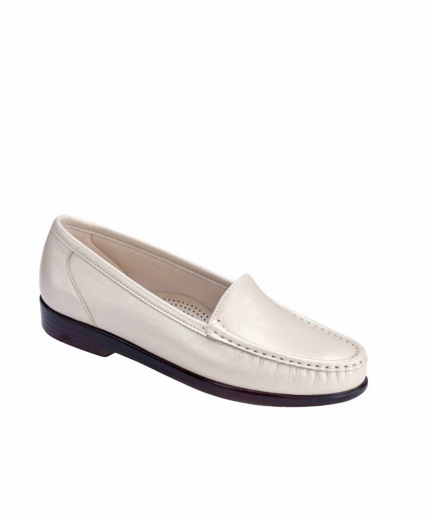 Cozy Slip-On Shoes Fast Slip Women's Simplify Shoes - Wide In Pearl Bone