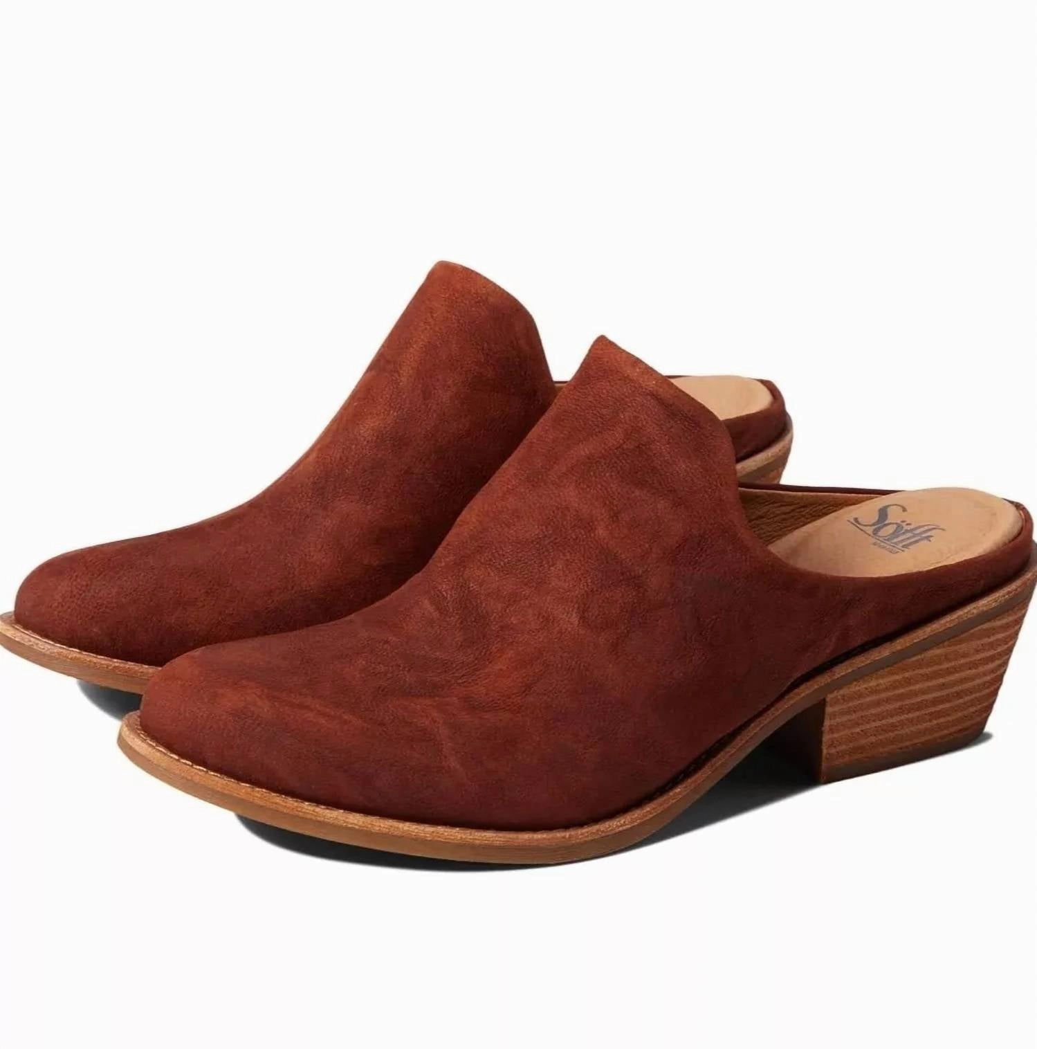 Women's Ameera Mule In Cognac Cool Comfort ArchSupport