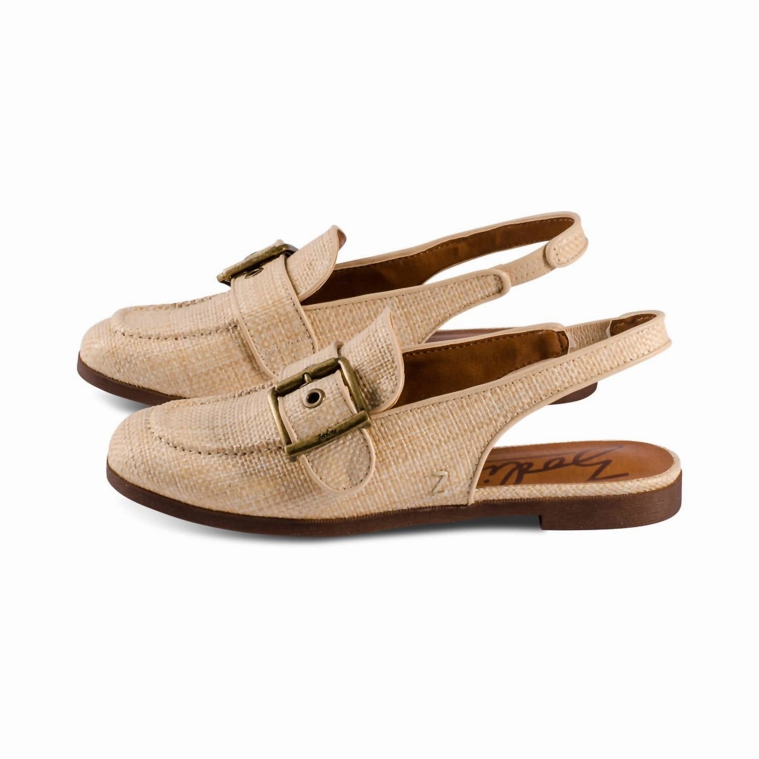Fashionable Slides Women's Eve Raffia Mules In Natural