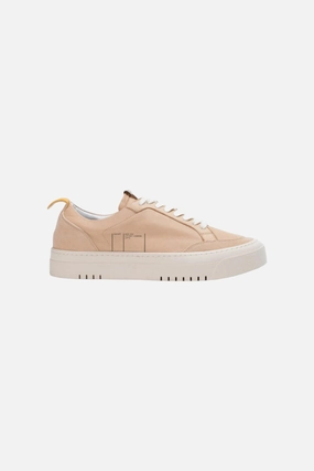 Oncept London Sneakers in Latte ZipUpClosure Classic Cut
