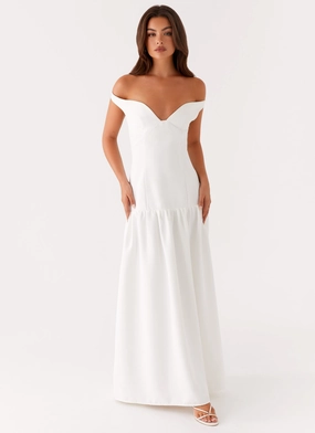 Day Ready Basel Maxi Dress - White