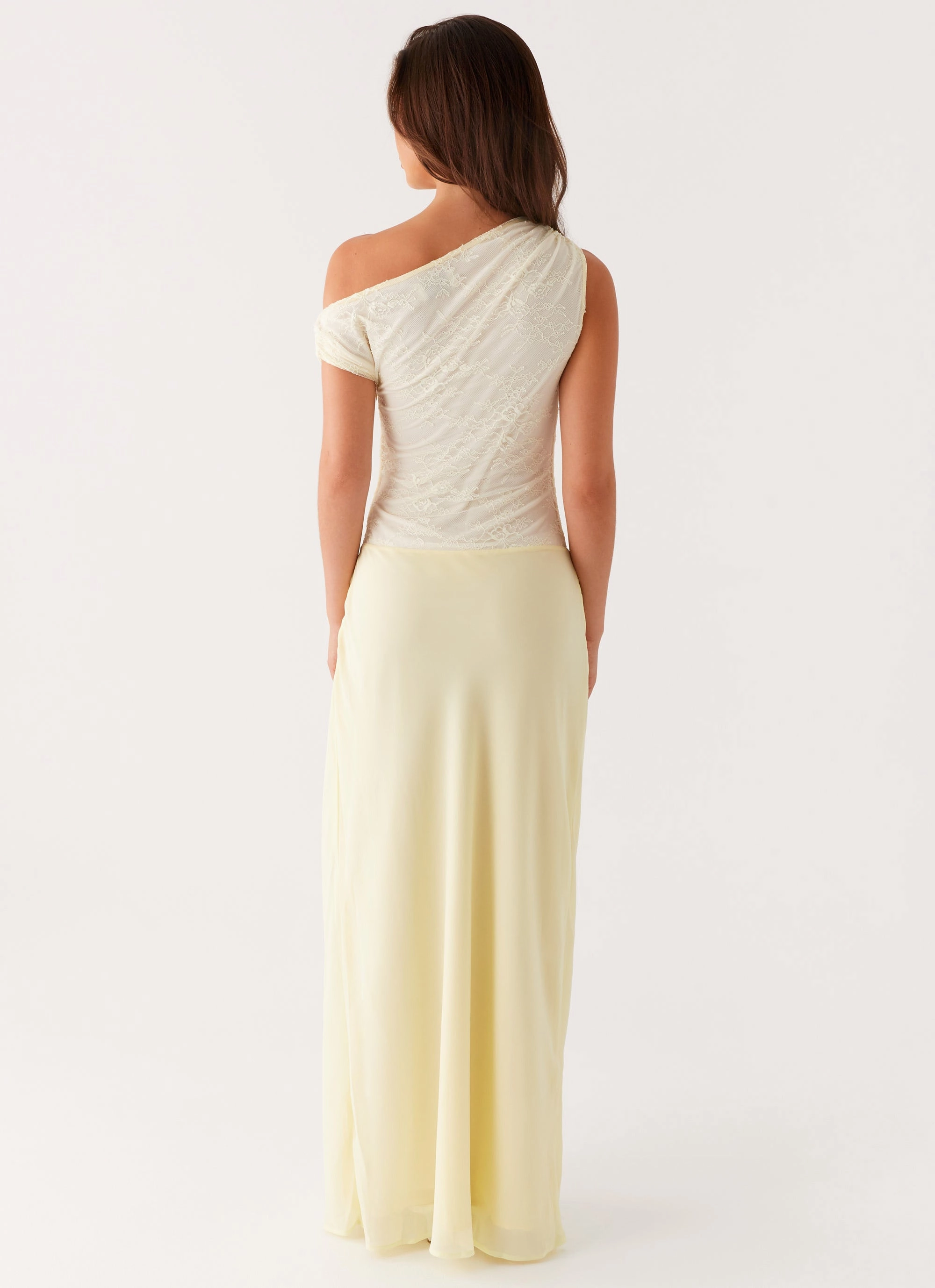Lili Maxi Dress - Yellow Modern Silhouette Versatile dress for layering