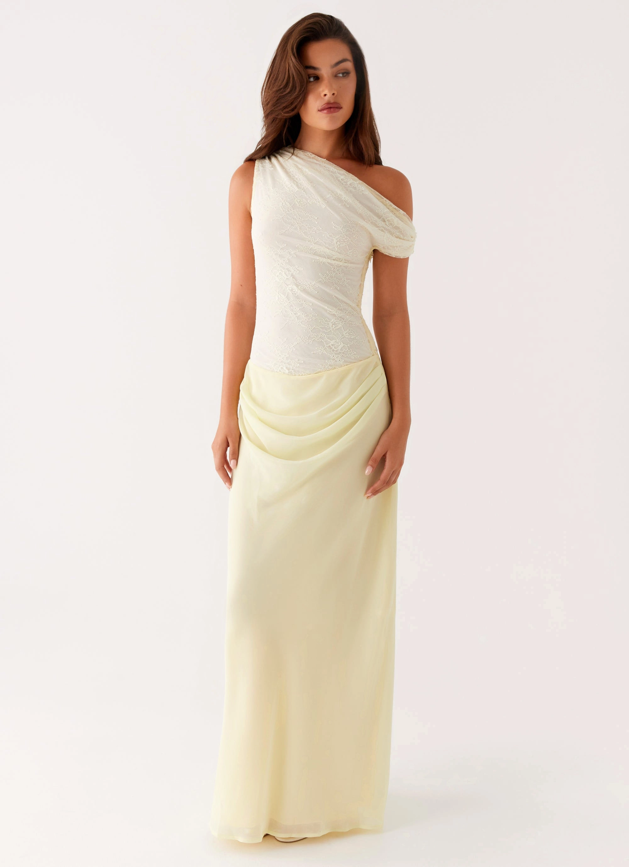Self Power Lili Maxi Dress - Yellow