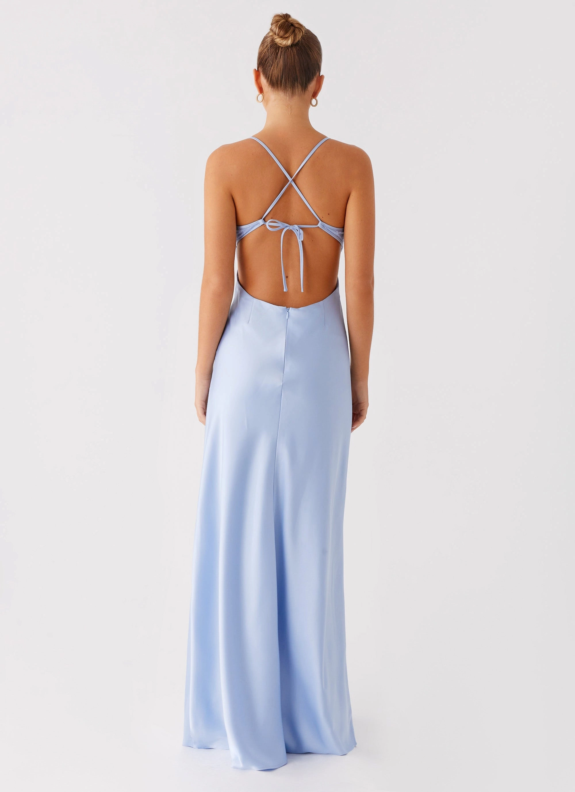 Joanie Maxi Dress - Blue Work-Ready Look