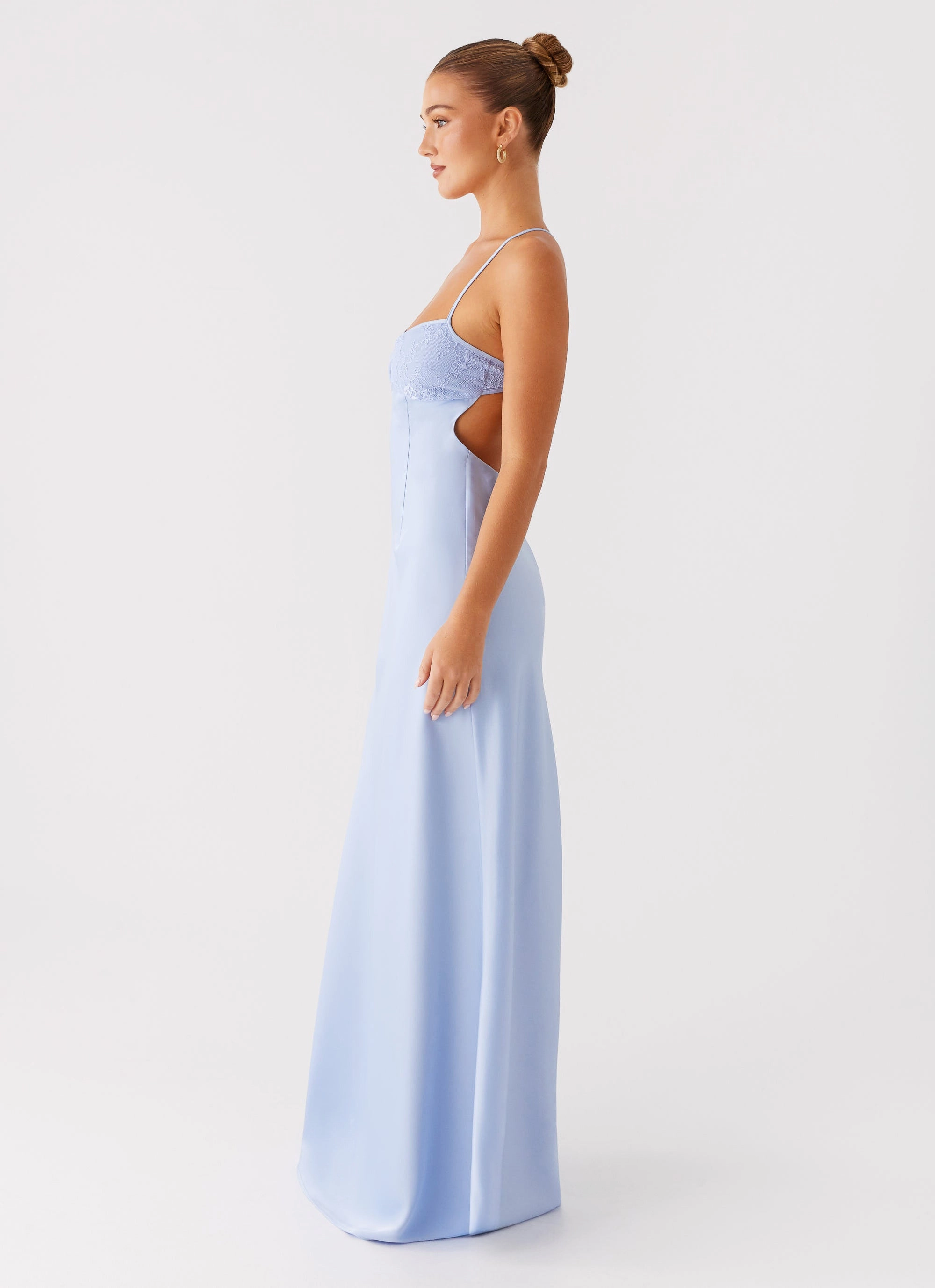 Night Style Fashion-forward day dress Joanie Maxi Dress - Blue
