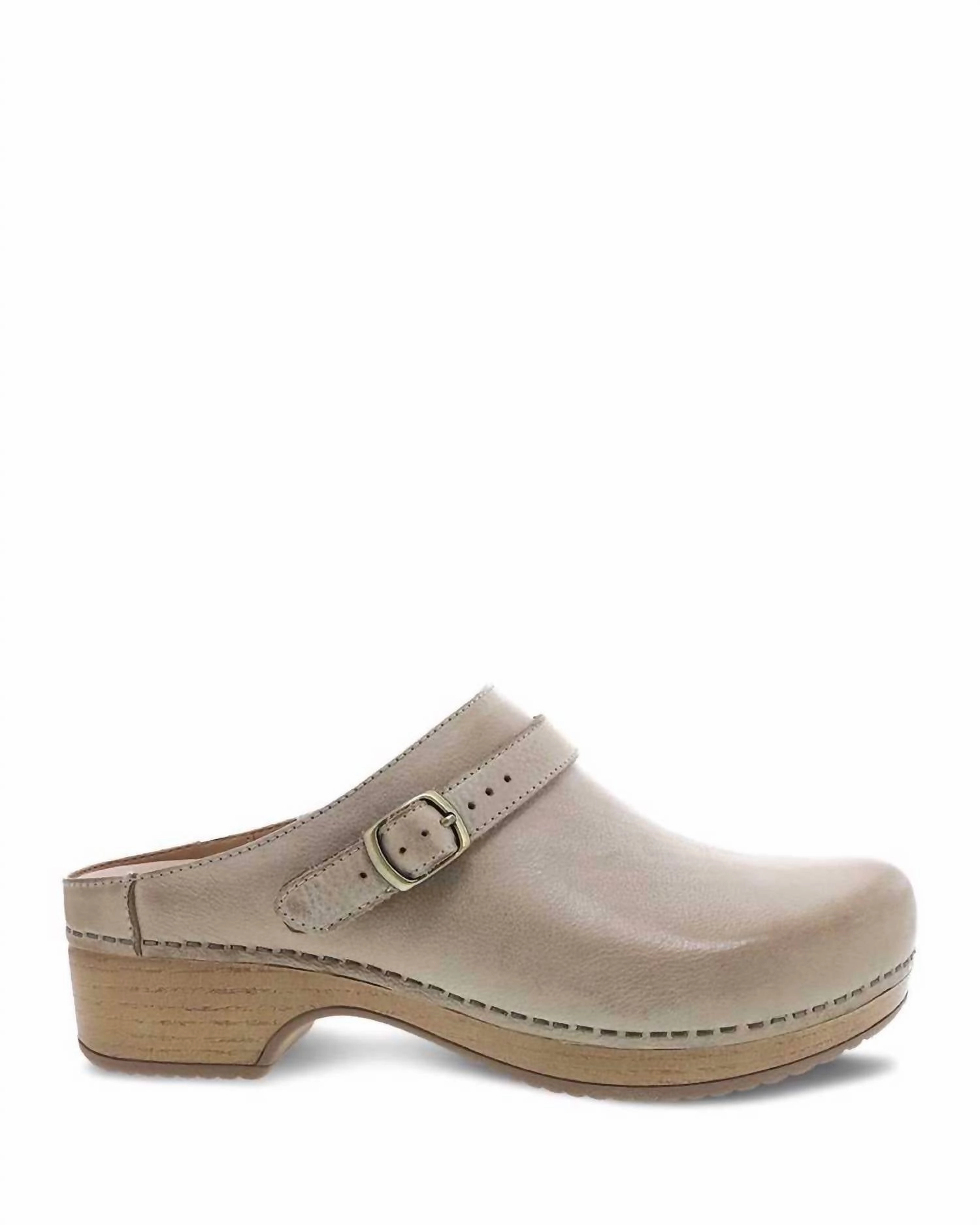 Women Berry Nubuck Convertible Slip On Mule In Oyster Durable Design