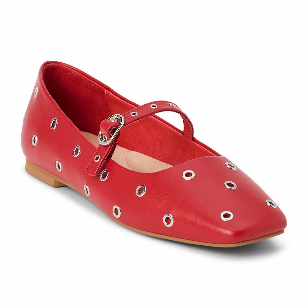 Stylish Comfort Happy Mood Matisse Mick Ballet Flat in Red