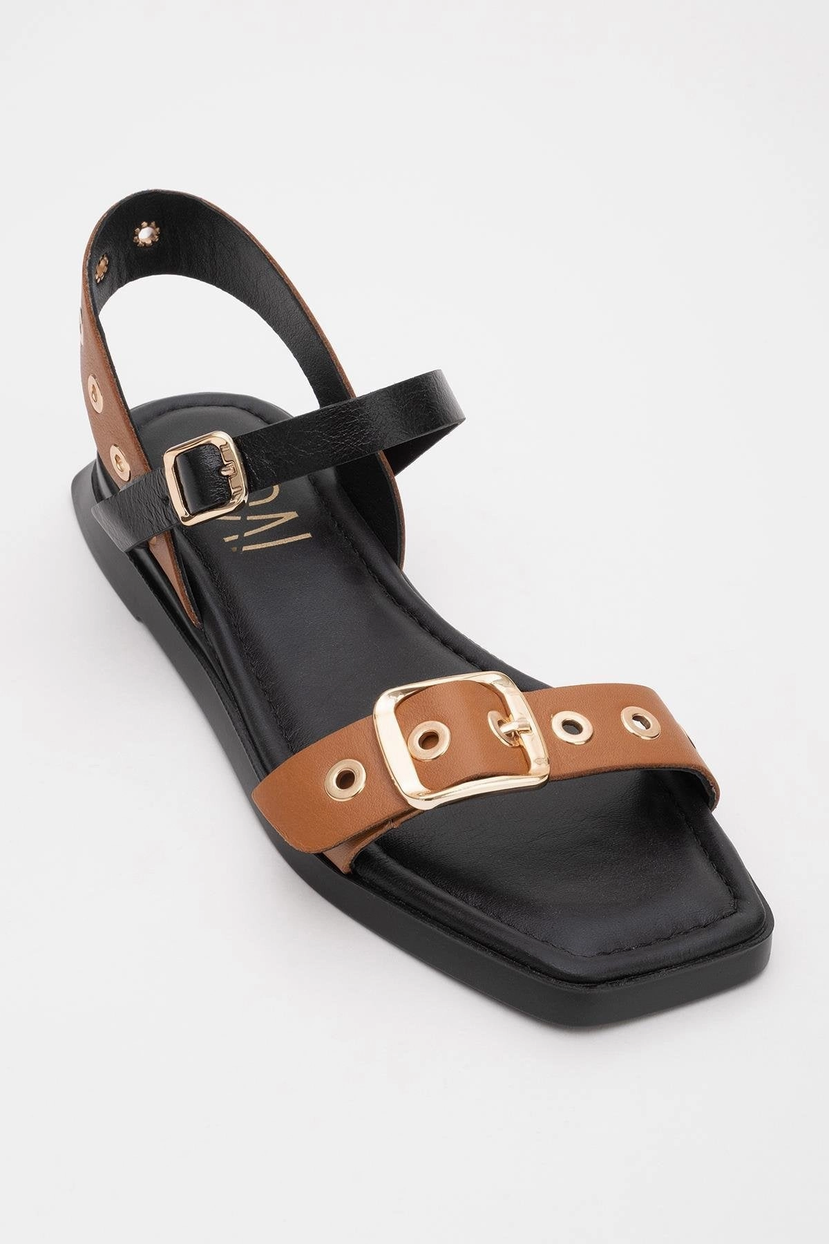 Soft Sole Comfy Glide Mozes Leather Sandal