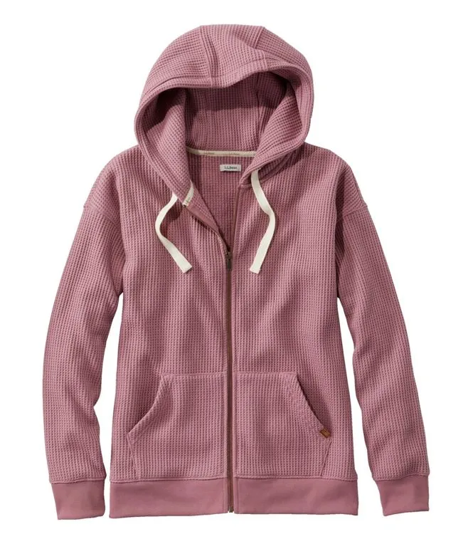 product shoe support Birchwood Brushed Waffle Full-Zip Hoodie Women's Regular