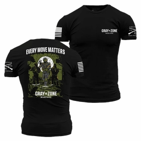 AdvancedMoistureManagement Cashmere combination Every Move Matters T-Shirt - Black