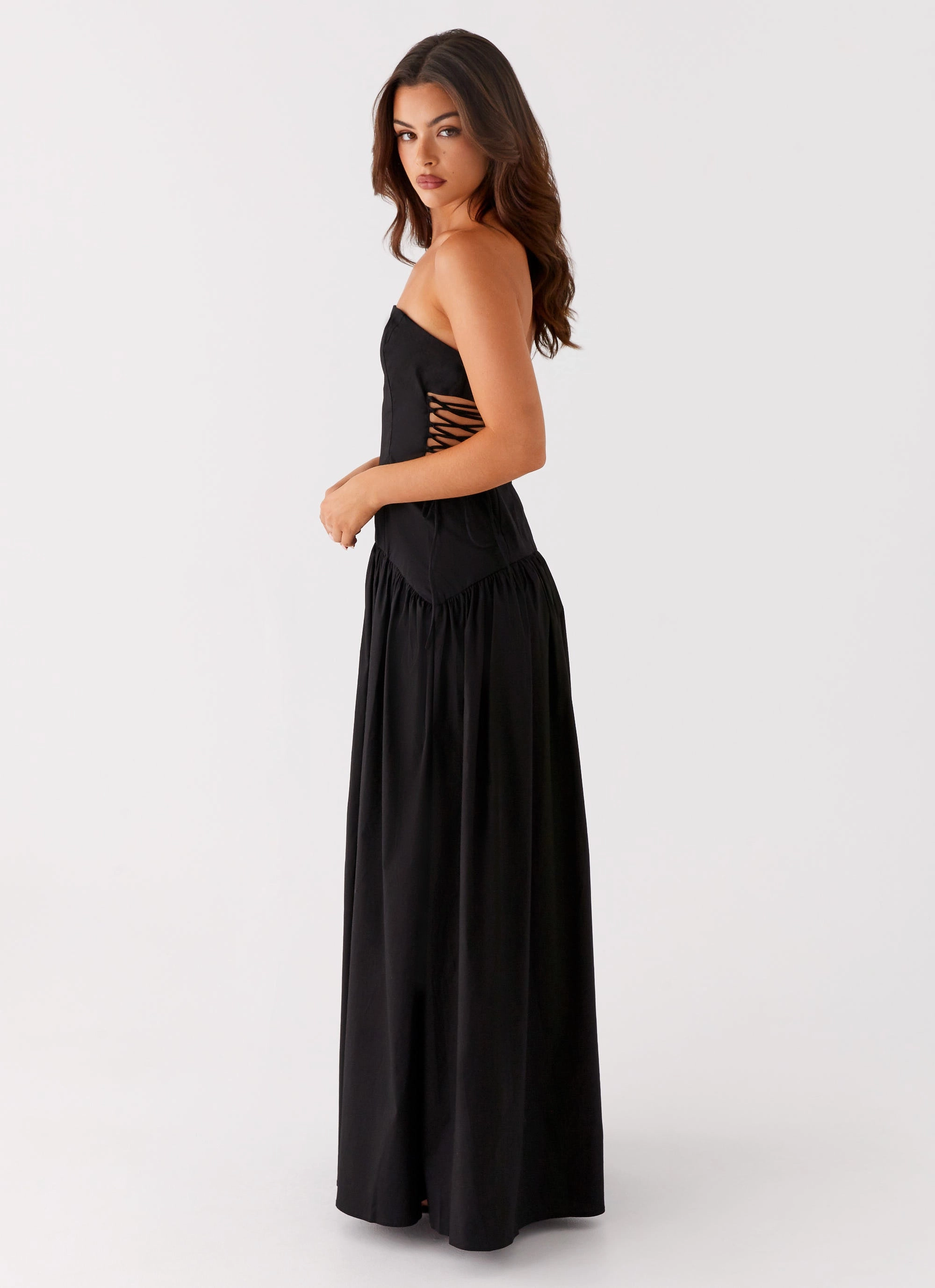 Conagh Maxi Dress - Black Urban Spirit