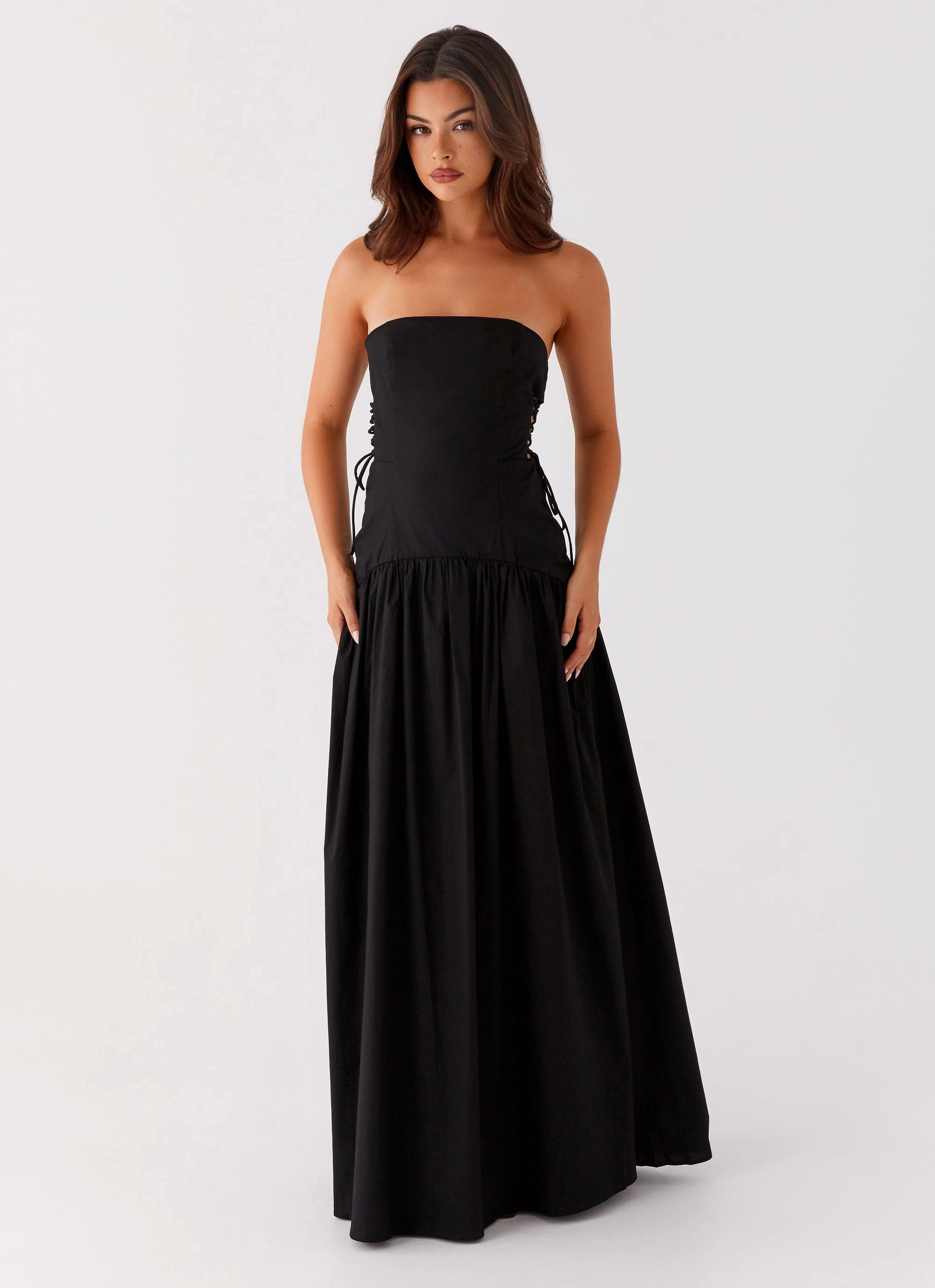 Simple Elegance Clean Touch Conagh Maxi Dress - Black