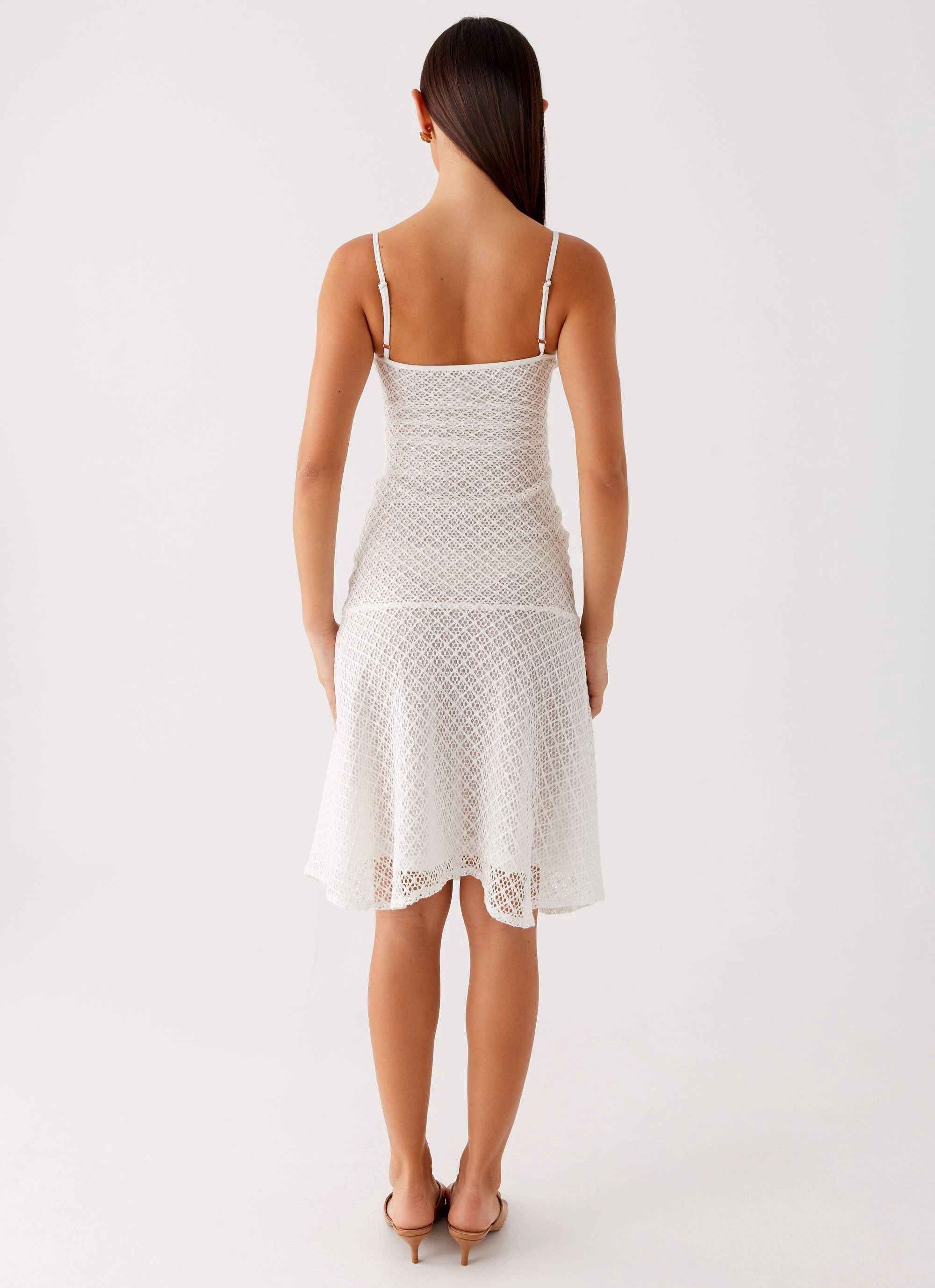 Tamar Midi Dress - White Inclusive Fit