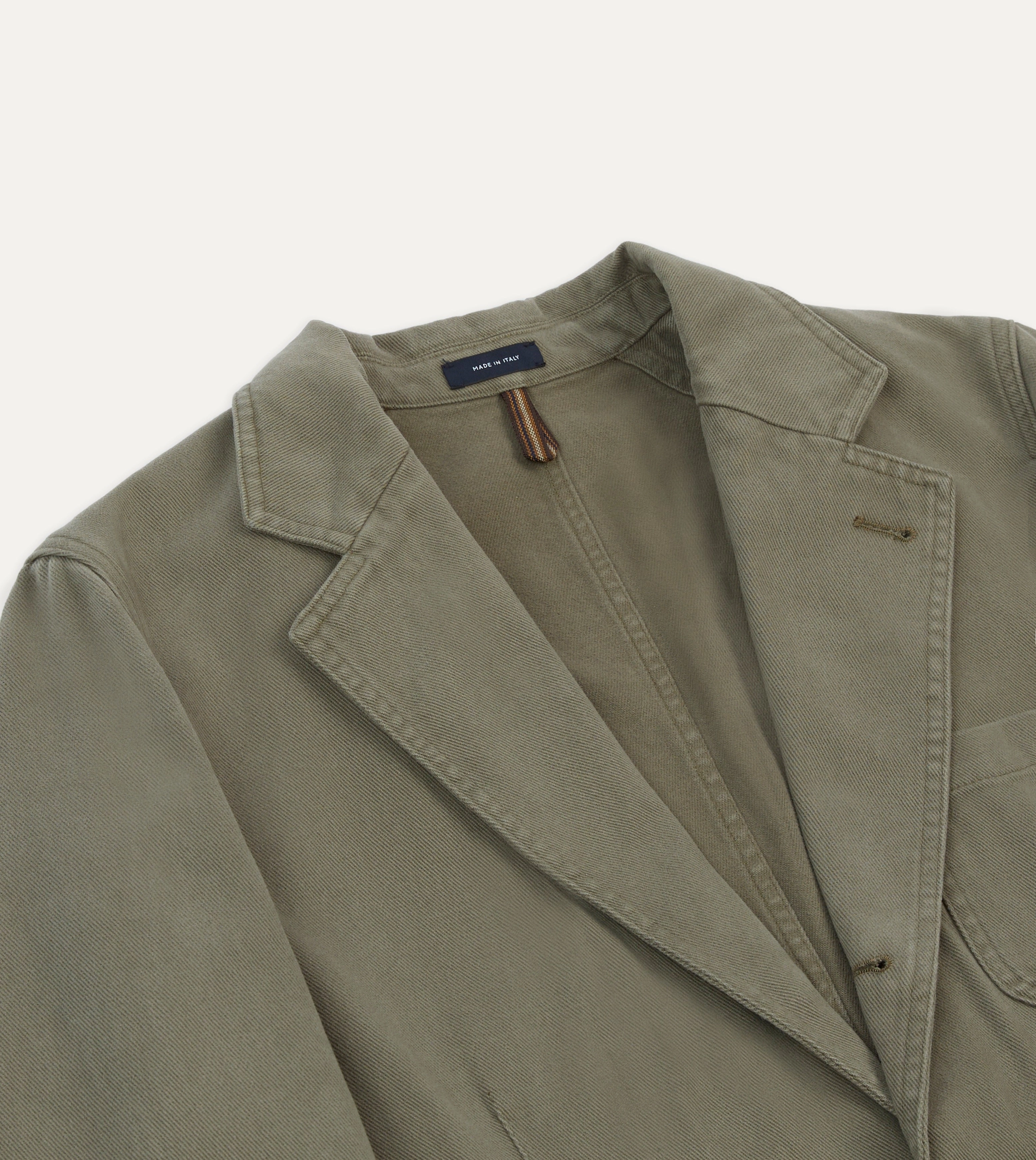 Khaki Heavy Cotton Twill Games Blazer Mk. I Relaxed Professional Wea