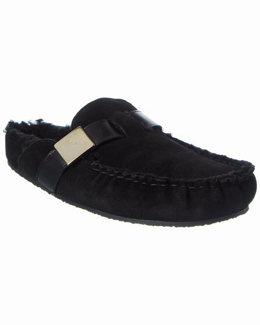 Officine Generale Suede Mule Slide Comfort