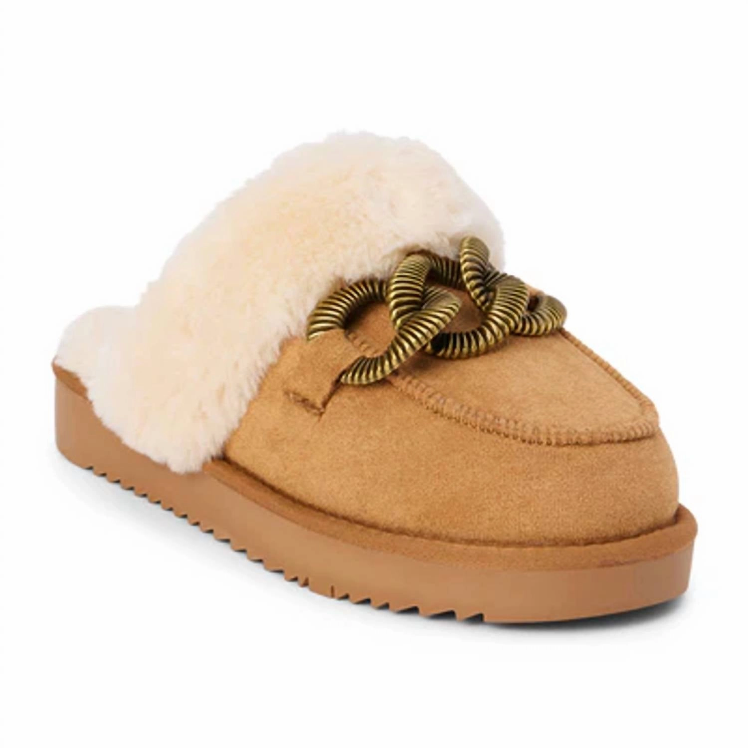 Women's Taos Casual Mule In Chestnut Effortless Travel Fit portable