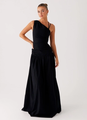 Cortez Maxi Dress - Black Classic Movement