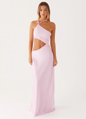 Courtney Maxi Dress - Pink Charming Fit