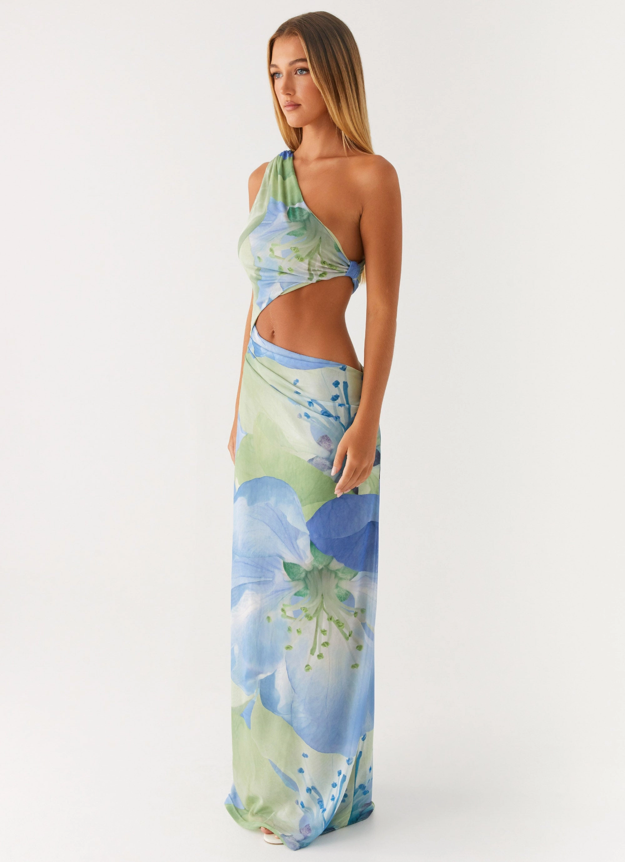 Wilder Maxi Dress - Flower Print Smart Style Cool Touch