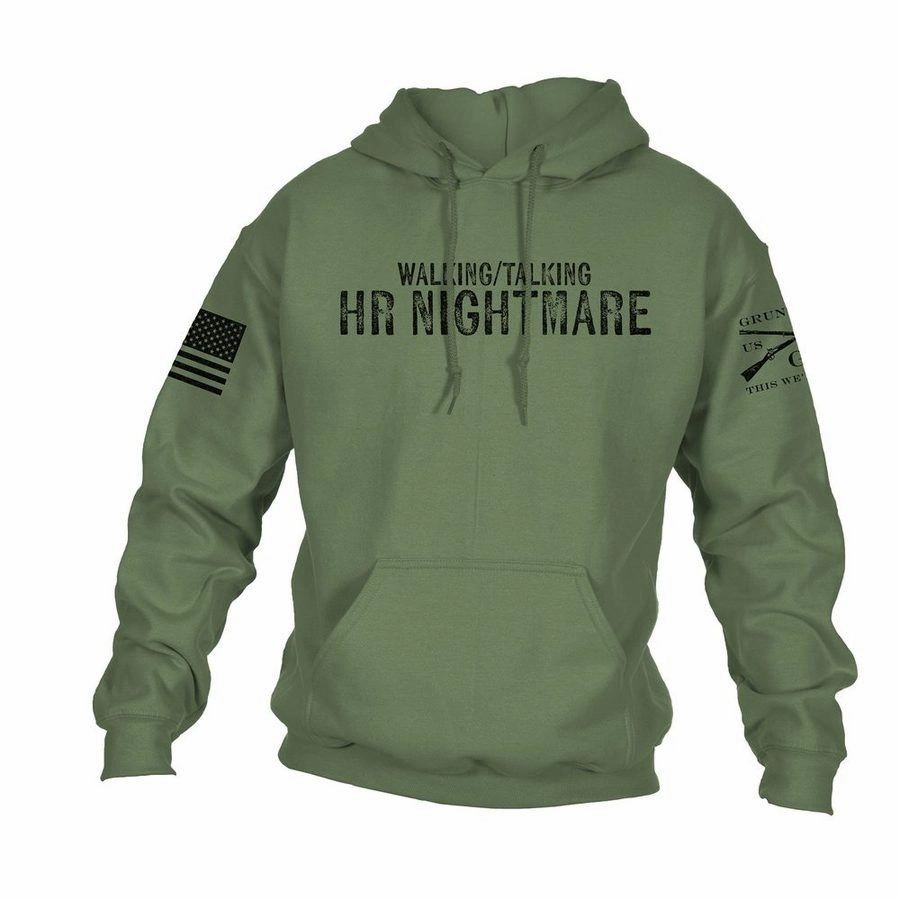 Active Stretch HR Nightmare Hoodie - Military Green
