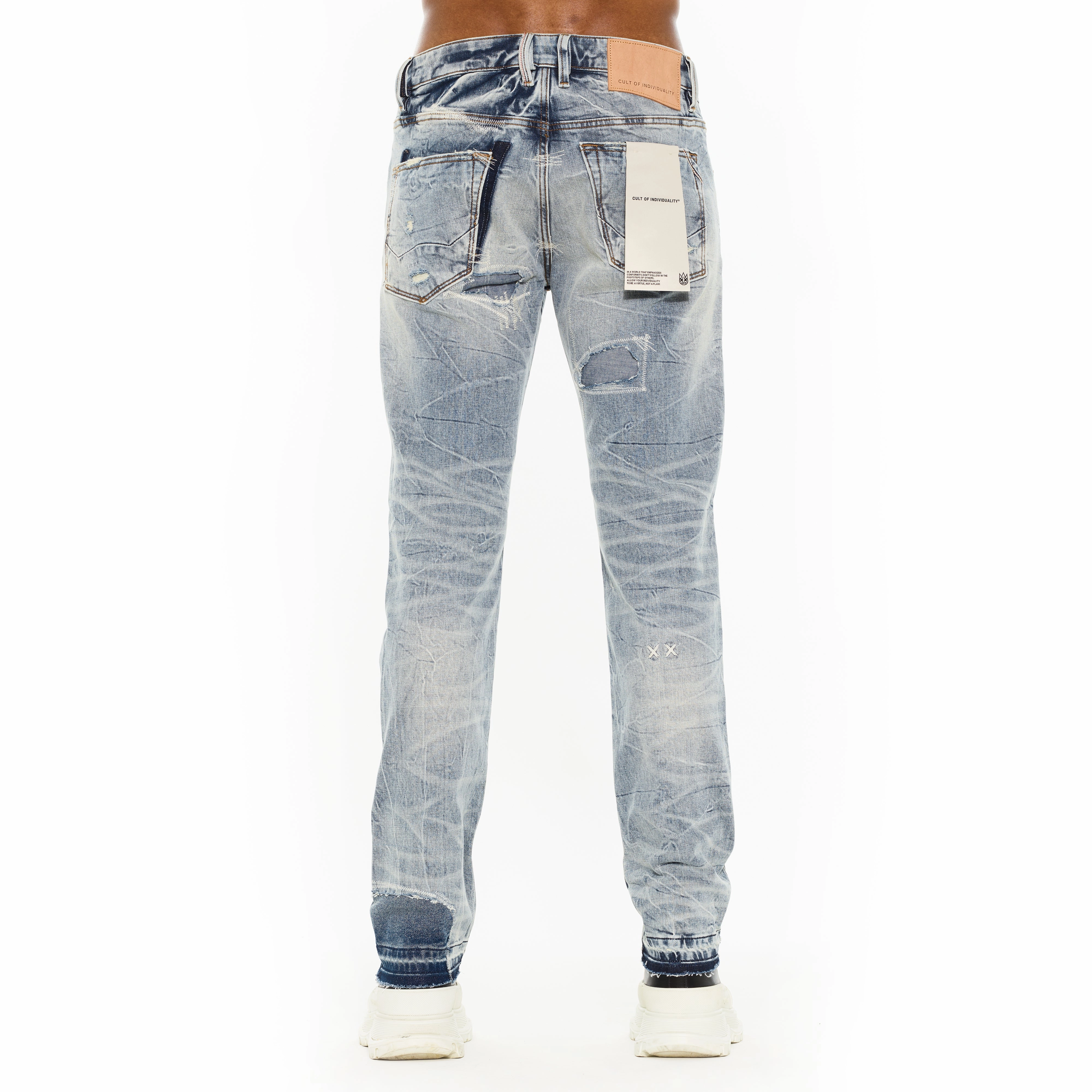 Cult's Rocker Slim 602 Jeans in Strobe Base Layer