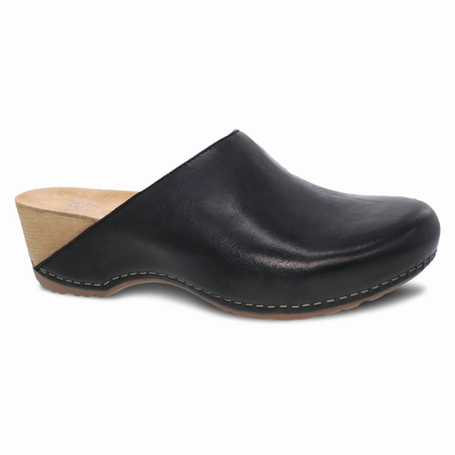 Women's Talulah Milled Burnished Mule In Black Efficient Design Beach Footwear