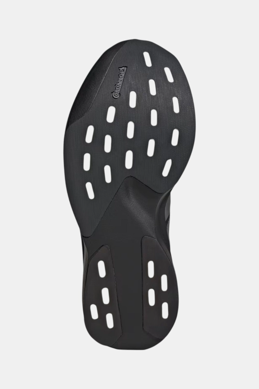 Adidas Adizero EVO SL Shoes in Core Black / Iron Metallic / Core Black Impact Resistant Foam