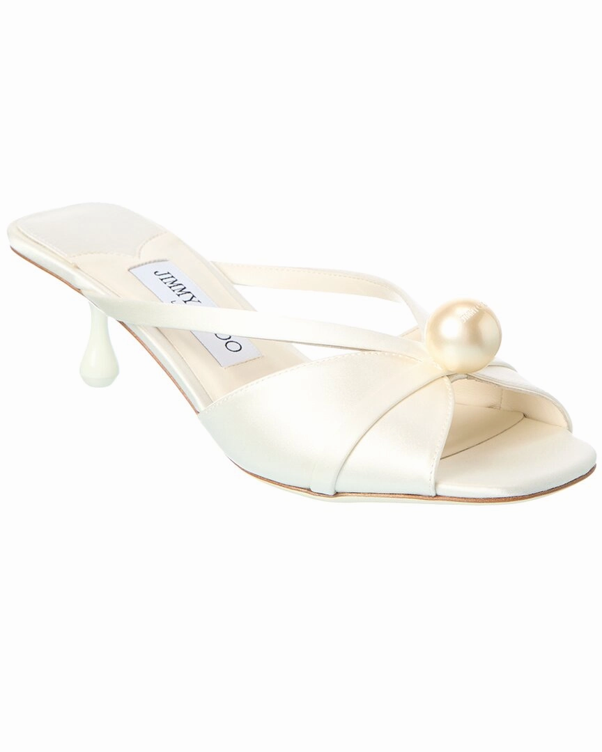 Comfort Walk Sandals Jimmy Choo Siva 50 Satin Mule