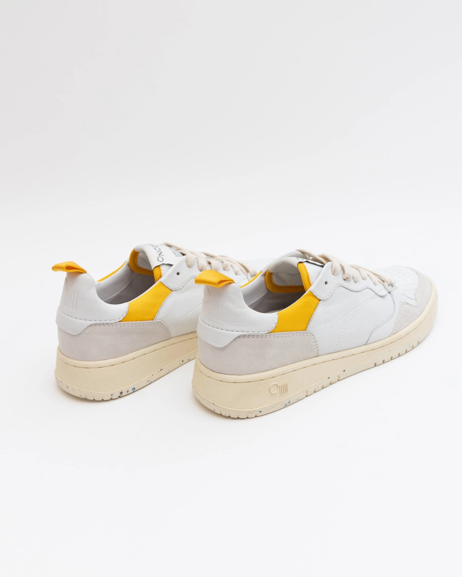 Impact Protection System Abrasion Resistant Toe Cap Oncept Phoenix Sneakers in White Cloud