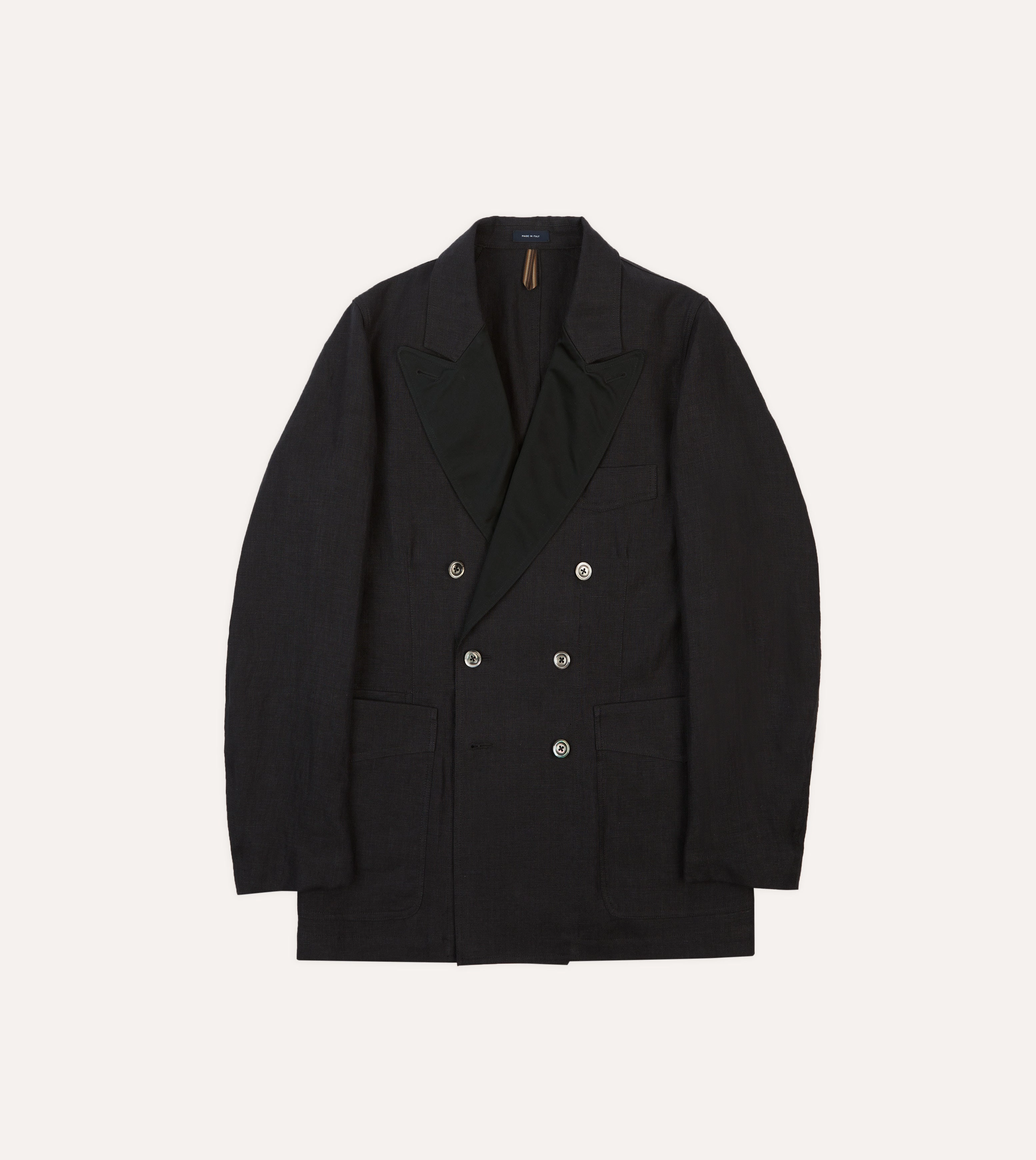 Black Linen Games Mk. V Dinner Jacket All-Season Comfort