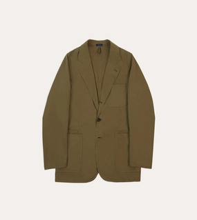 Olive Ripstop Cotton Games Blazer Mk. VIII Refined Look