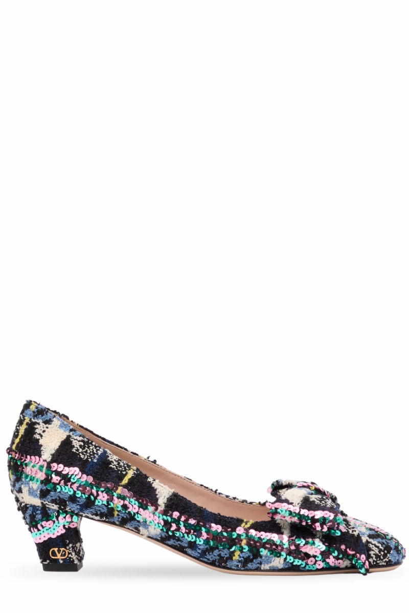 Bowow Pumps All-day Comfort Stacked Heel