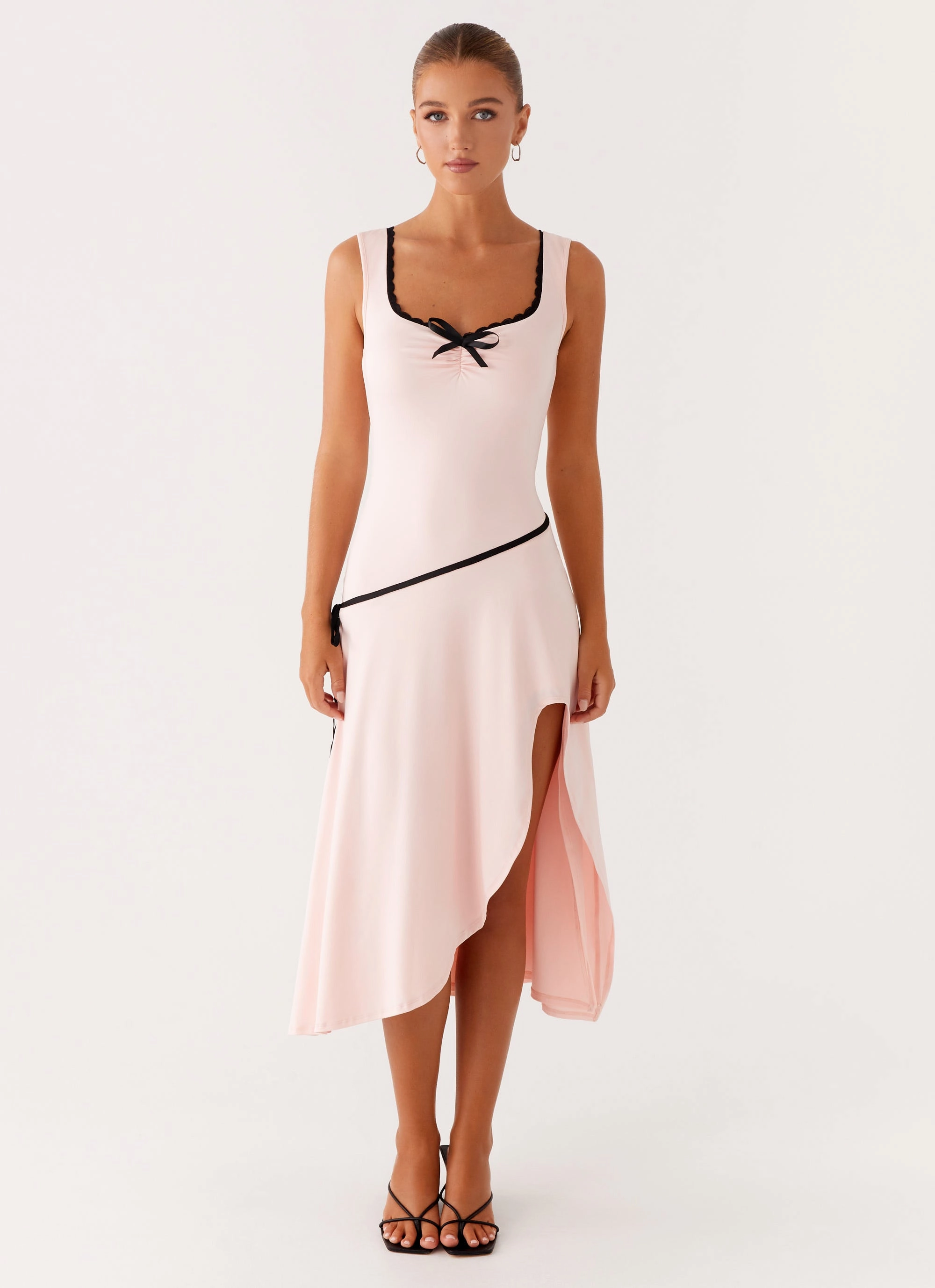 Darlene Midi Dress - Pink Gender Fluid