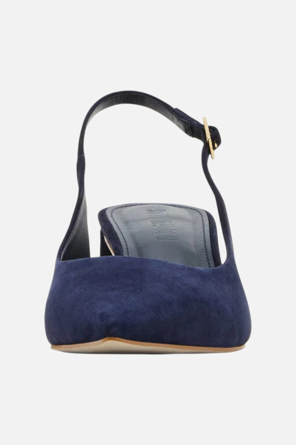 Steve Madden Robyn Nubuck Slingback Pumps in Navy Luxe Heels Stylish Stilettos