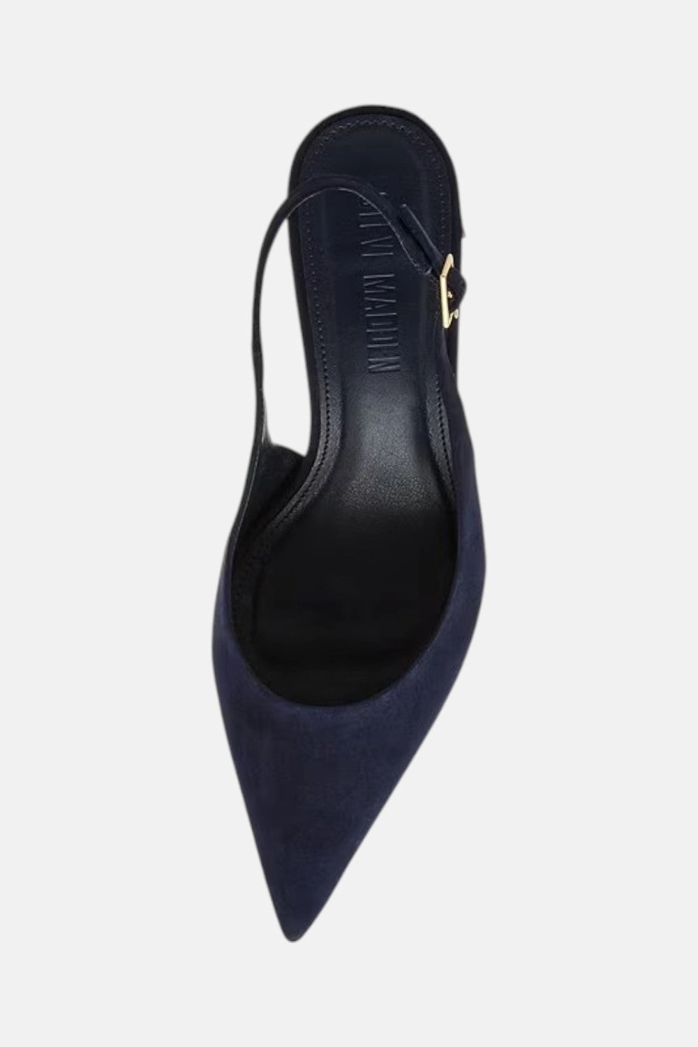 Fashion Trends Fashion Look Steve Madden Robyn Nubuck Slingback Pumps in Navy