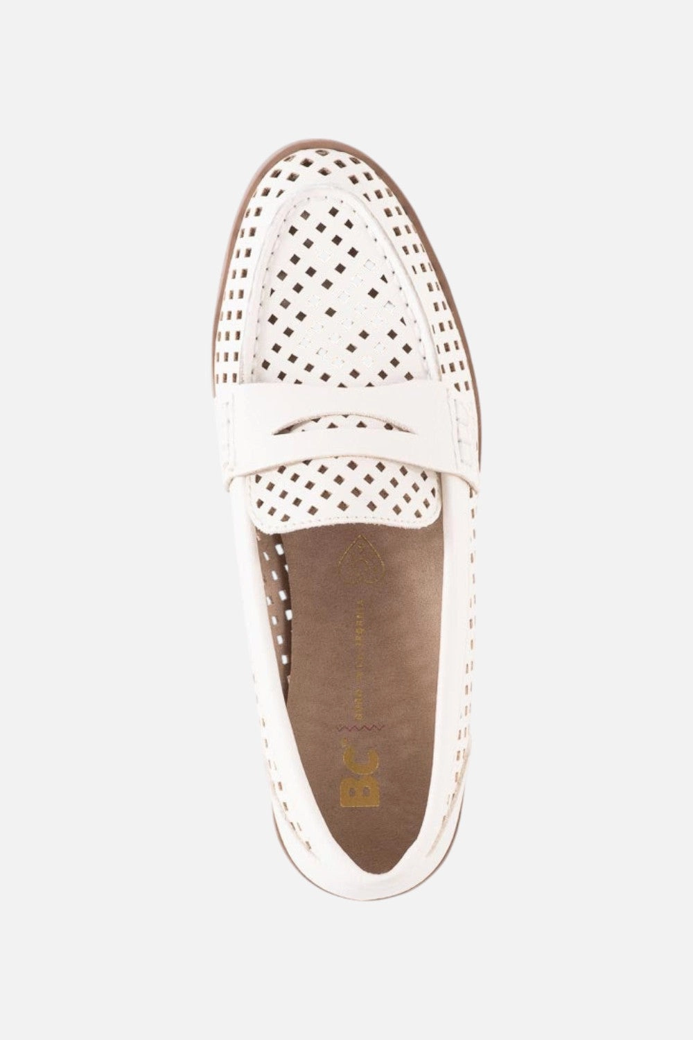 Seychelles Bamboo Mule Loafer in Off White Quick Fit