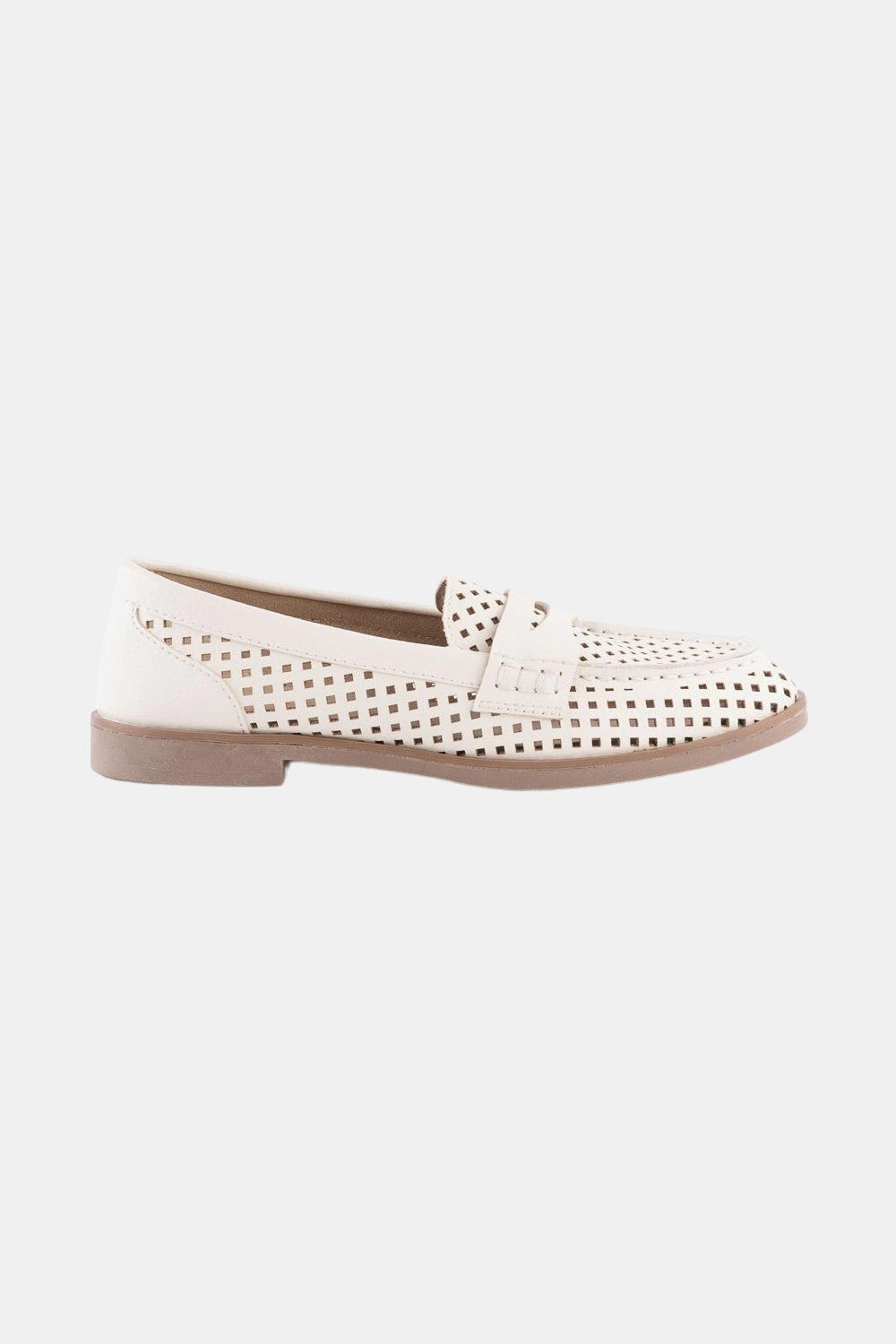 Velcro straps Fast Step Seychelles Bamboo Mule Loafer in Off White