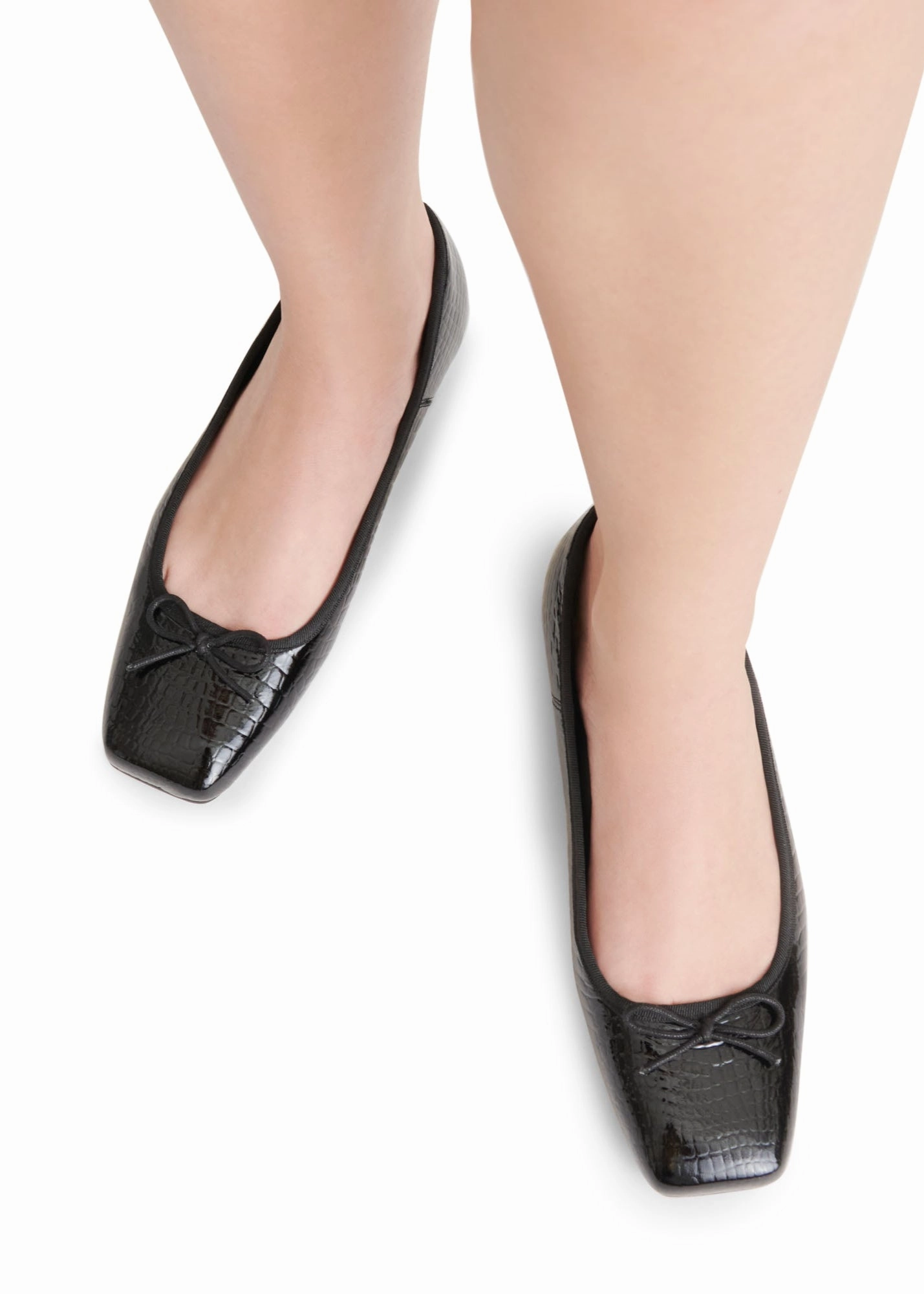 Pumps Shoes Anisa Flat - Noir