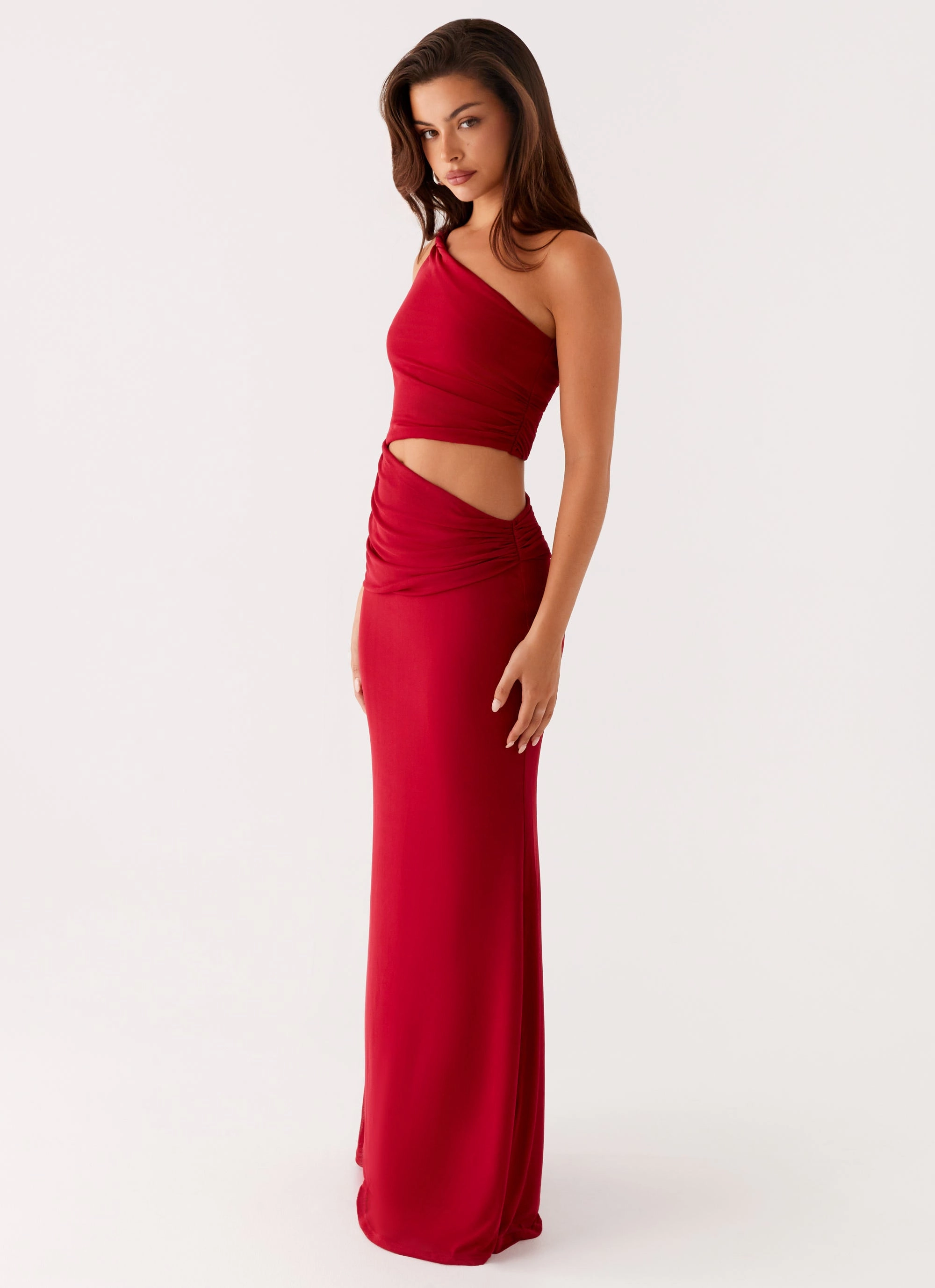 Three Wishes Maxi Dress - Raspberry Dress for brunch