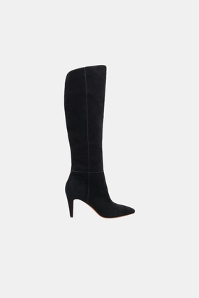 Dolce Vita Haze Boots in Onyx Suede Warm Comfort