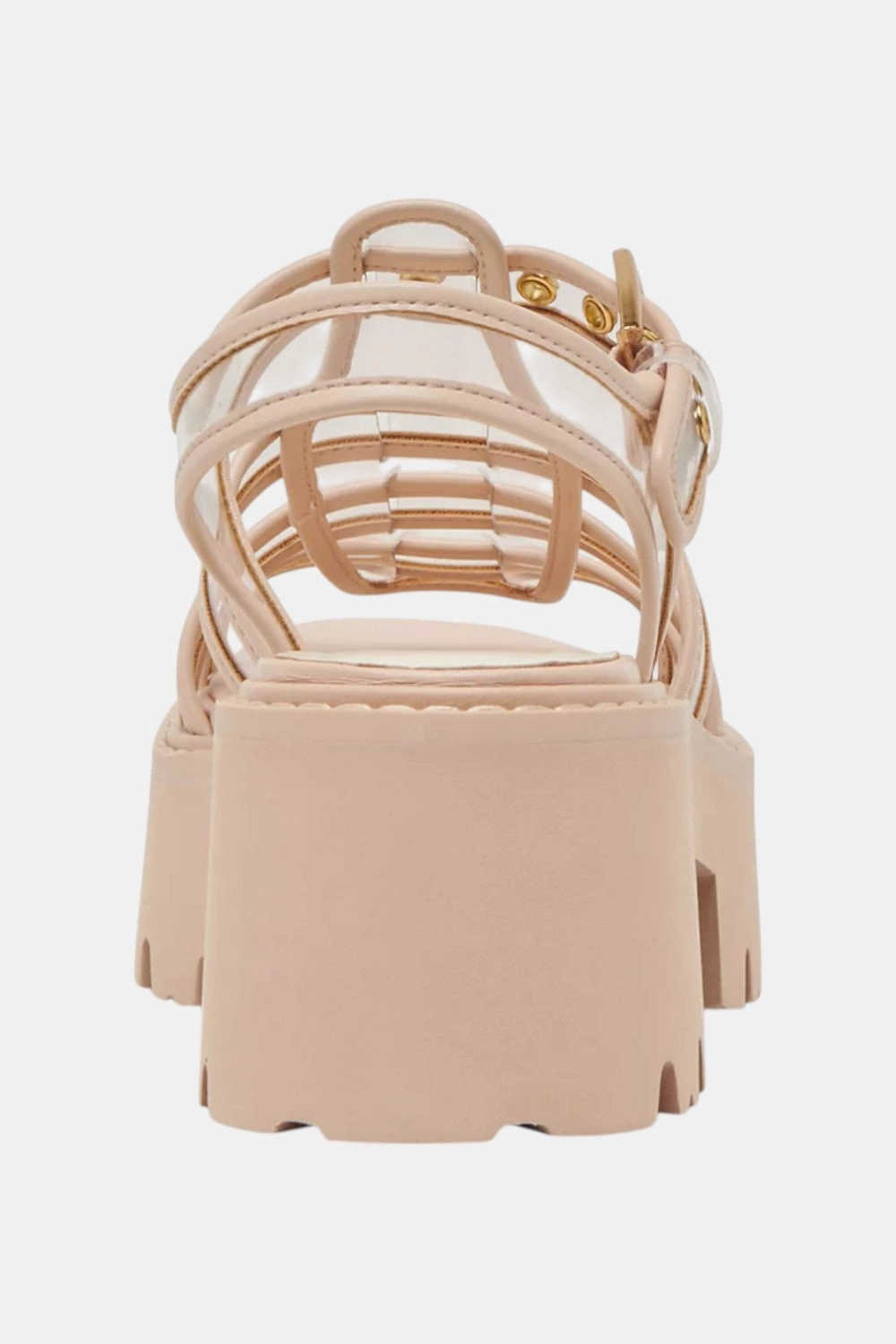 Dolce Vita Latice in Crystal Vinyl Relaxed feet