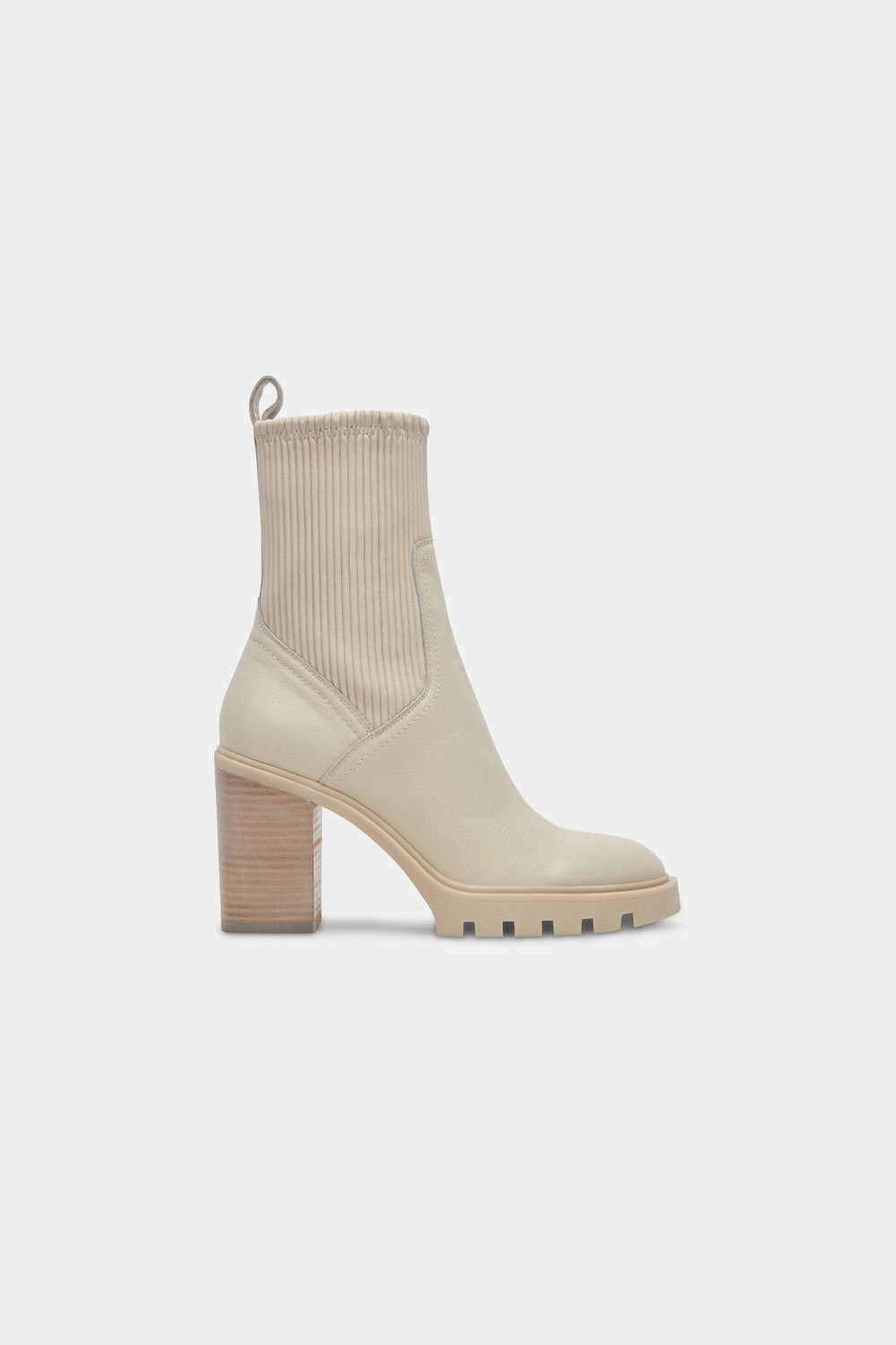 Winter Footwear Dolce Vita Marni H20 Boots in Ivory Leather H20