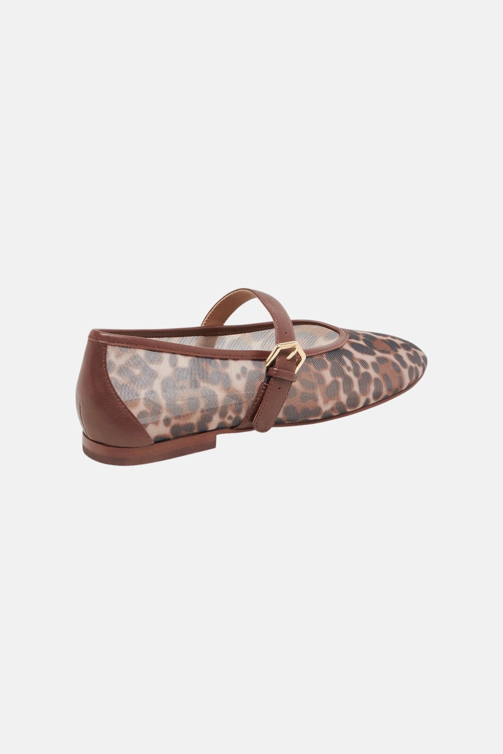 Dolce Vita Roslyn Ballet Flats Leopard Mesh mesh ventilation