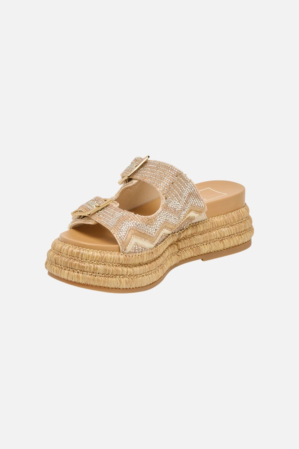 Dolce Vita Wixie Sandals Gold Multi Beads Classic Comfort EVA foam