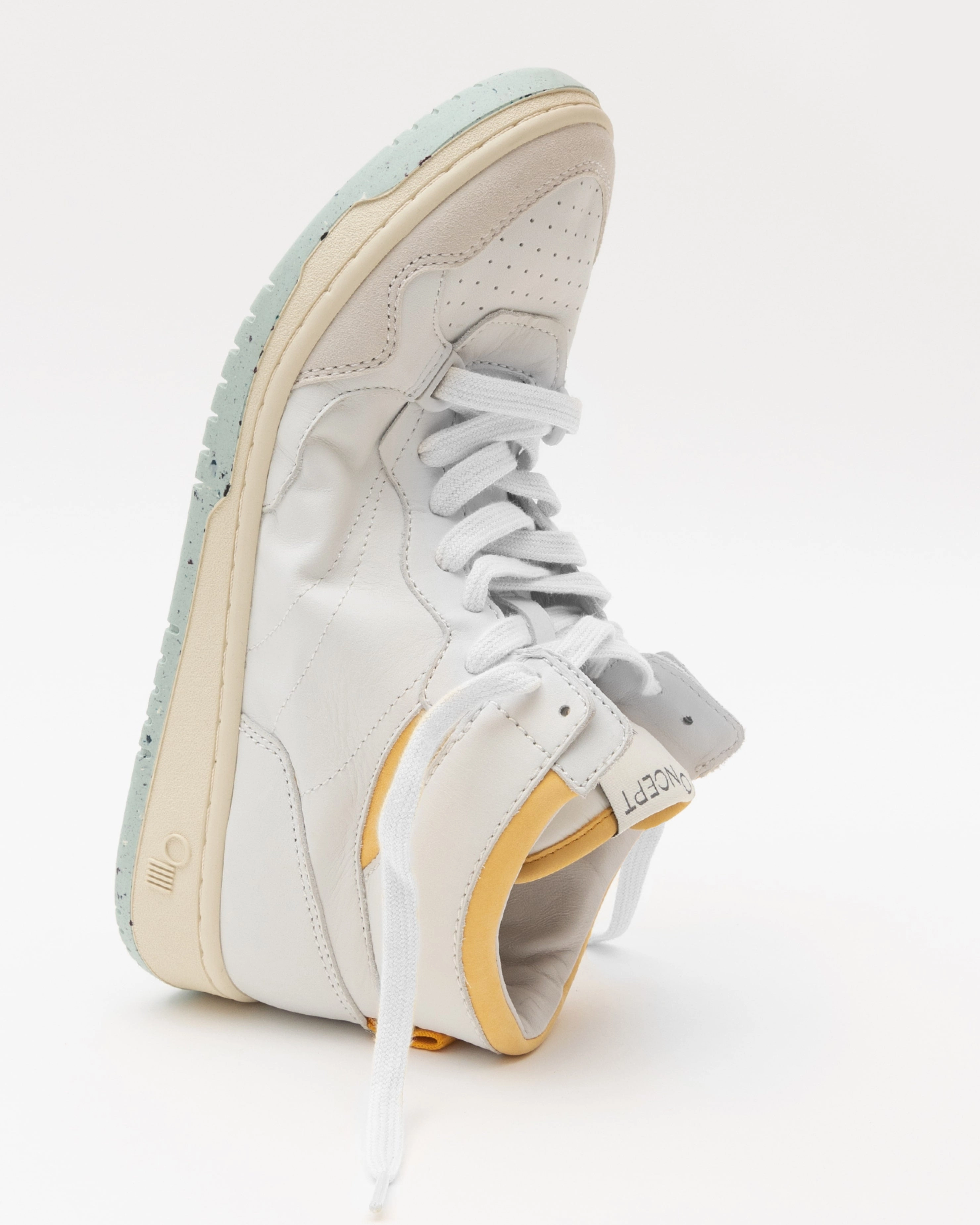 Premium Technology Oncept Philly Sneakers in White Cloud Multi