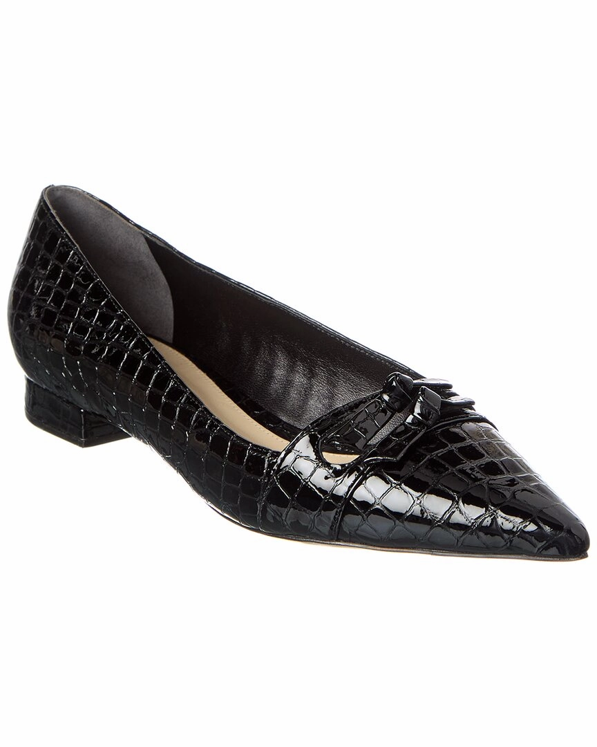 Active Lifestyle Airflow Optimized Design Alexandre Birman Kate Croc-Embossed Patent Flat