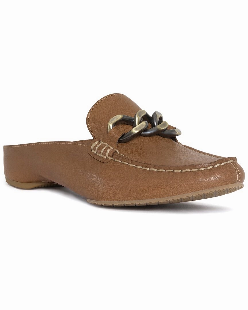 Donald Pliner Bless Leather Mule Low Profile Design Outdoor Slip