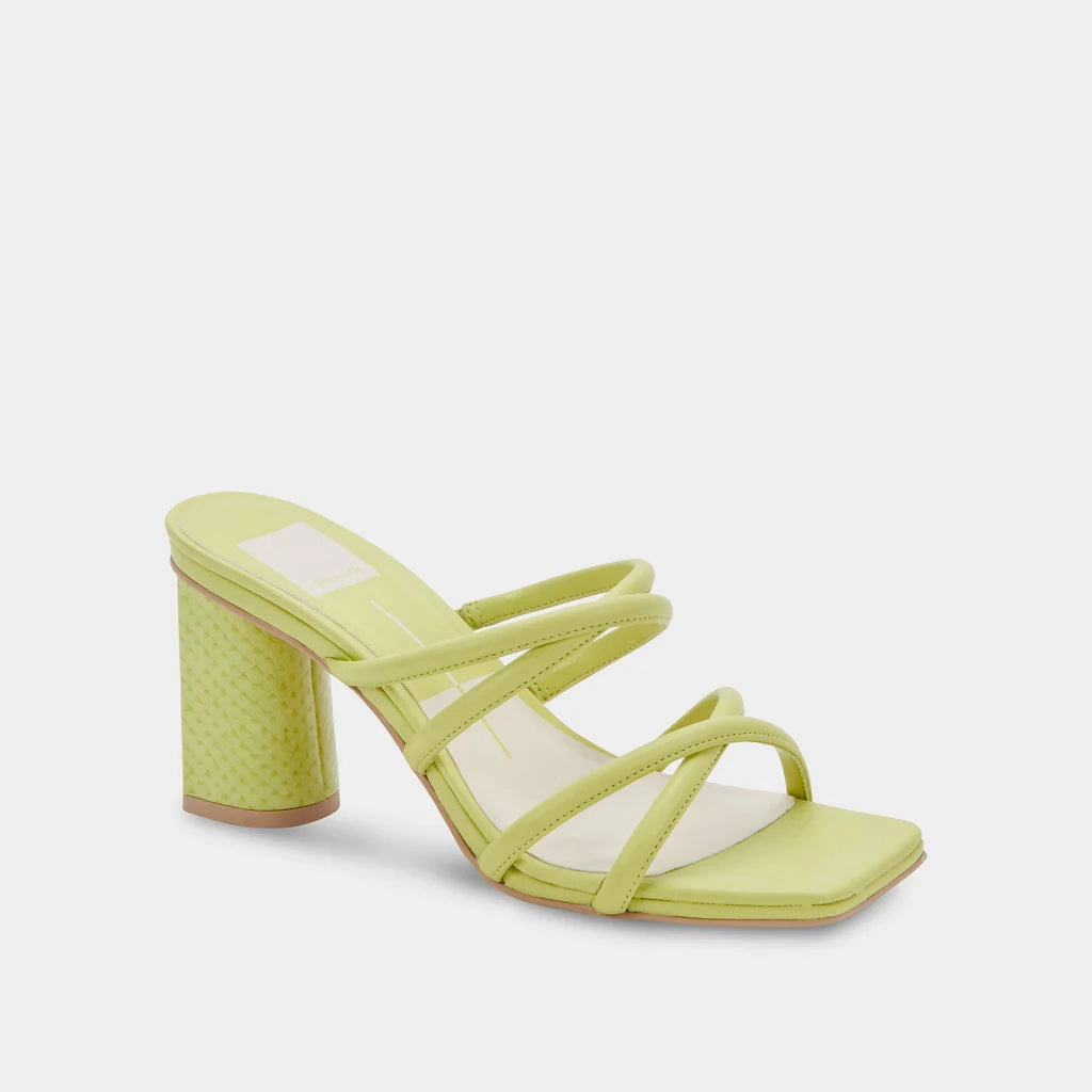 Dolce Vita Patsi Heel in Green Comfortable Shoes