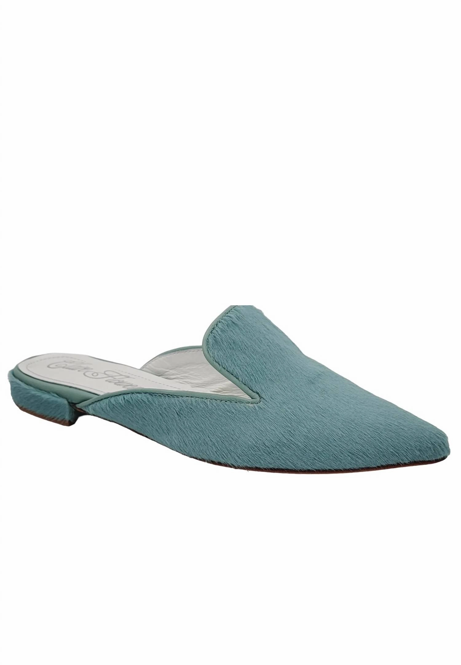 Women's Gretchen Mule In Aquamarine Comfortable Footwear Adjustable buckle