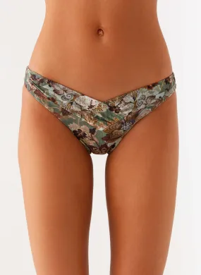 Seaside Look Delta Bikini Bottoms - Vintage Blossom